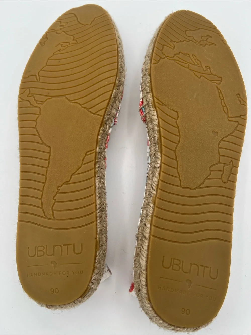 UBUNTU Disney Winnie The Pooh Canvas Slip On Espadrille Size 10.5 Balloon Print